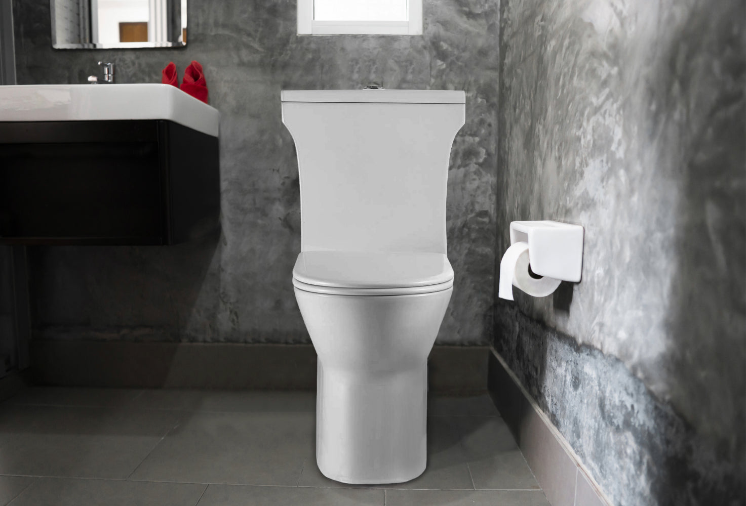 Cyklon 3 two-piece toilet