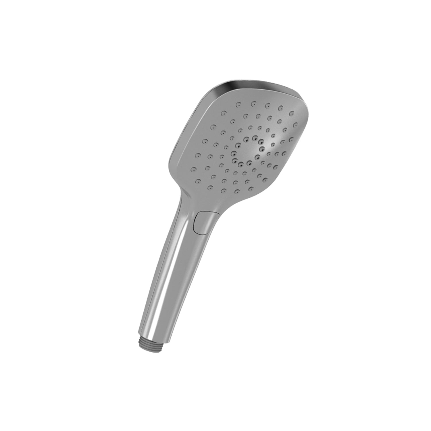 Douchette à Main Carrée Arrondie 3 Fonctions 4 3/16'' Chrome