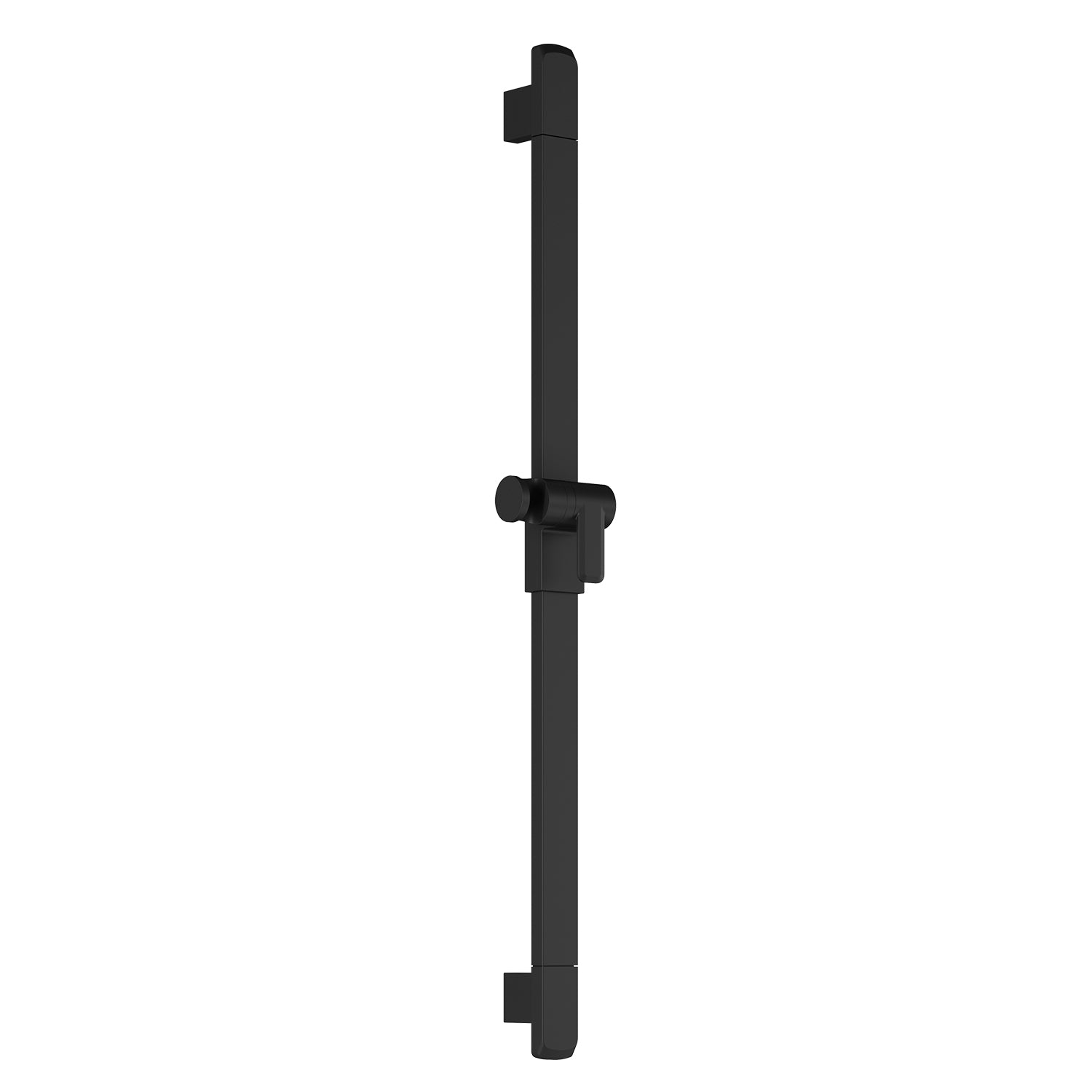 Wallbar Square Round for Handshower Matte Black