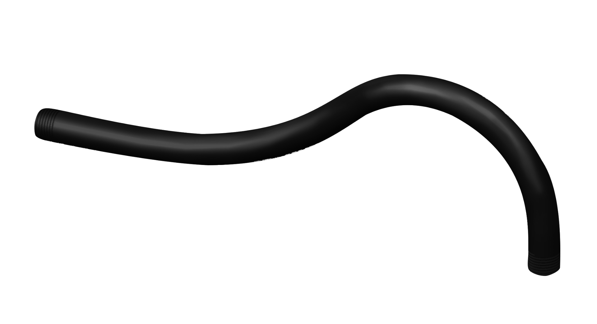 Bras de Fixation Mural 90 Degré RUSTIK Noir