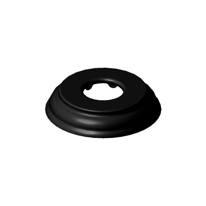 RUSTIK Pure Nickel Shower Arm Trim