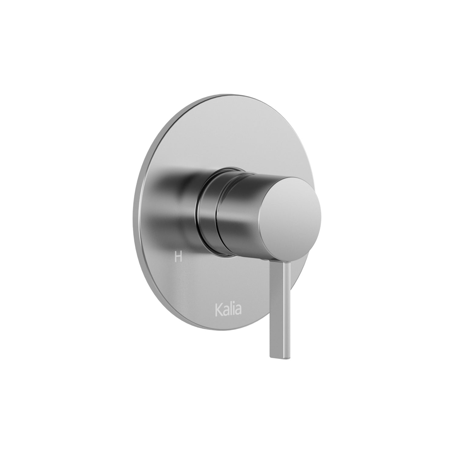 Finition RONDE pour Valve RPA à Pression Équilibrée ½'' Thermostatique avec Contrôle de Volume - Cartouche Incluse Chrome