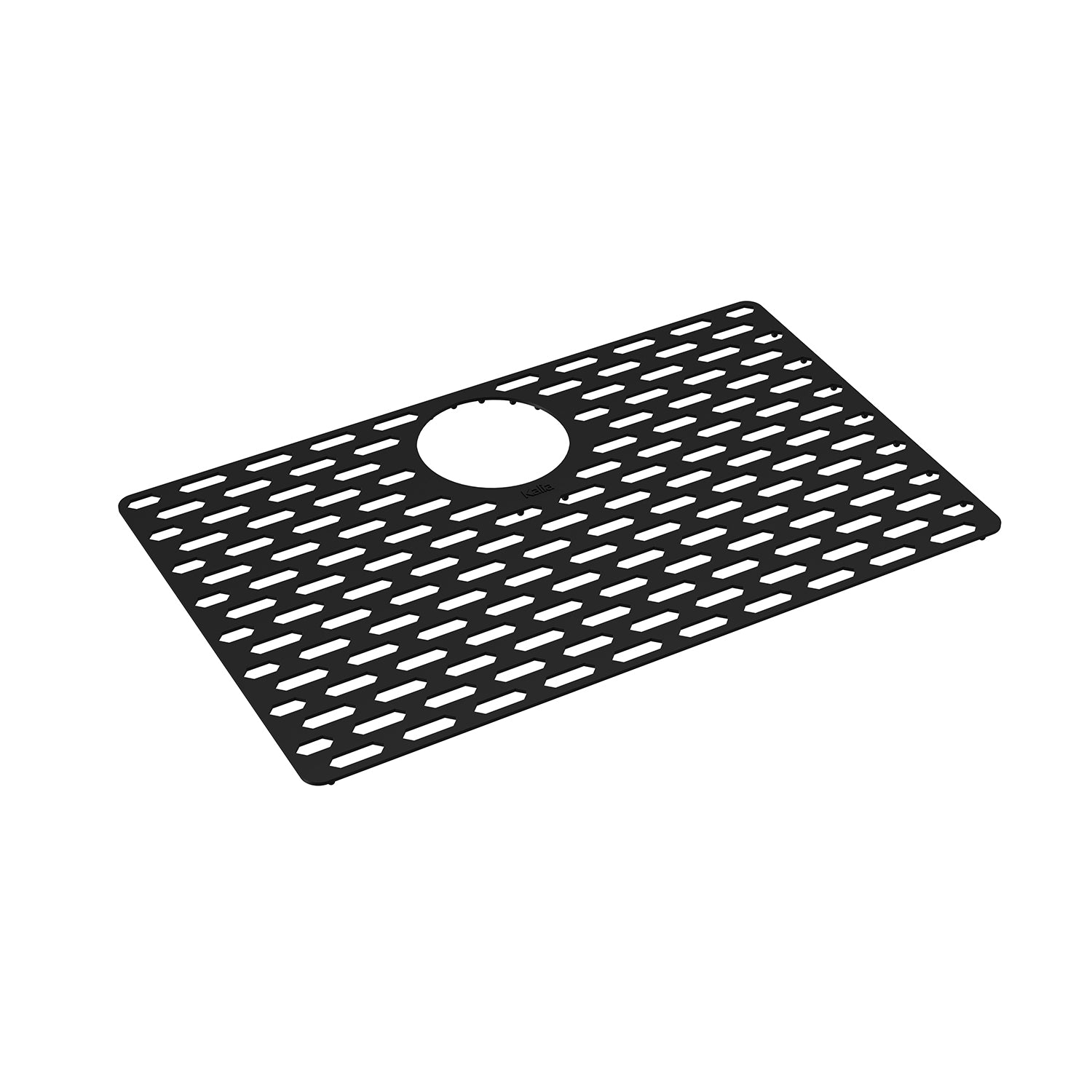 Tapis de fond en Silicone pour Évier 27'' - Noir Onyx