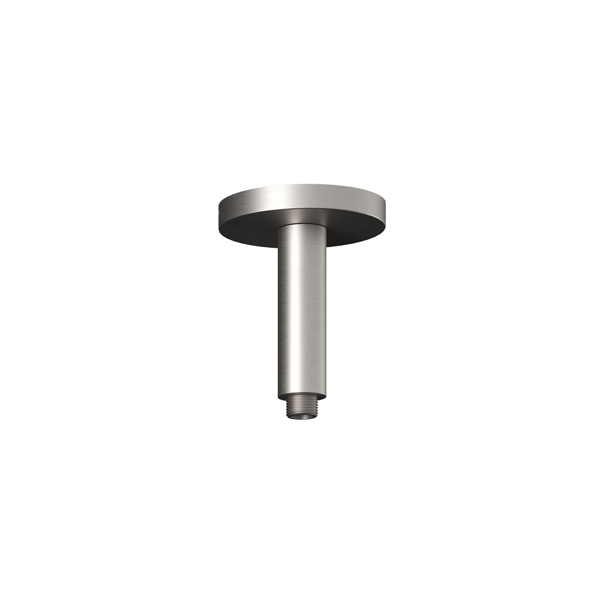 PREMIA Bras de Fixation au Plafond Rond (ø110mm) 6'' avec Garniture Nickel Pur