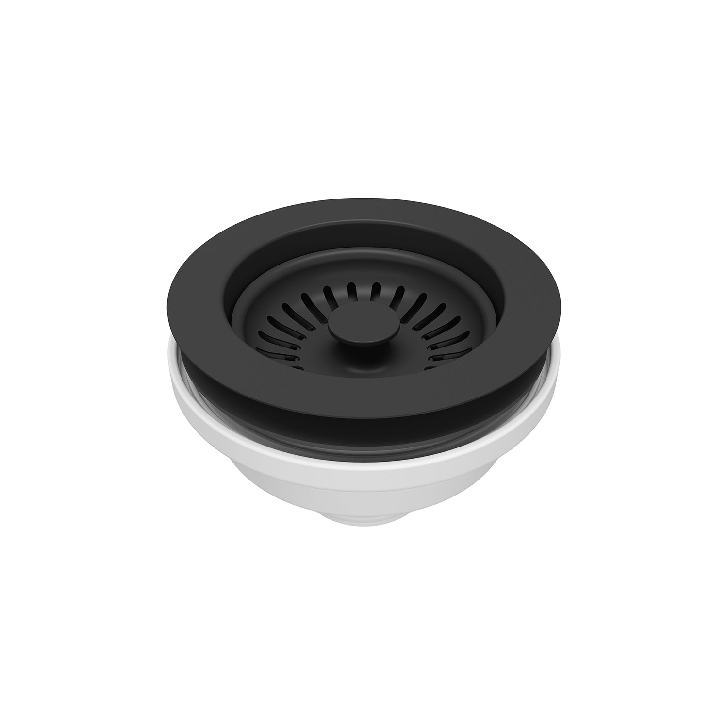 Drain Évier de Cuisine Noir Onyx