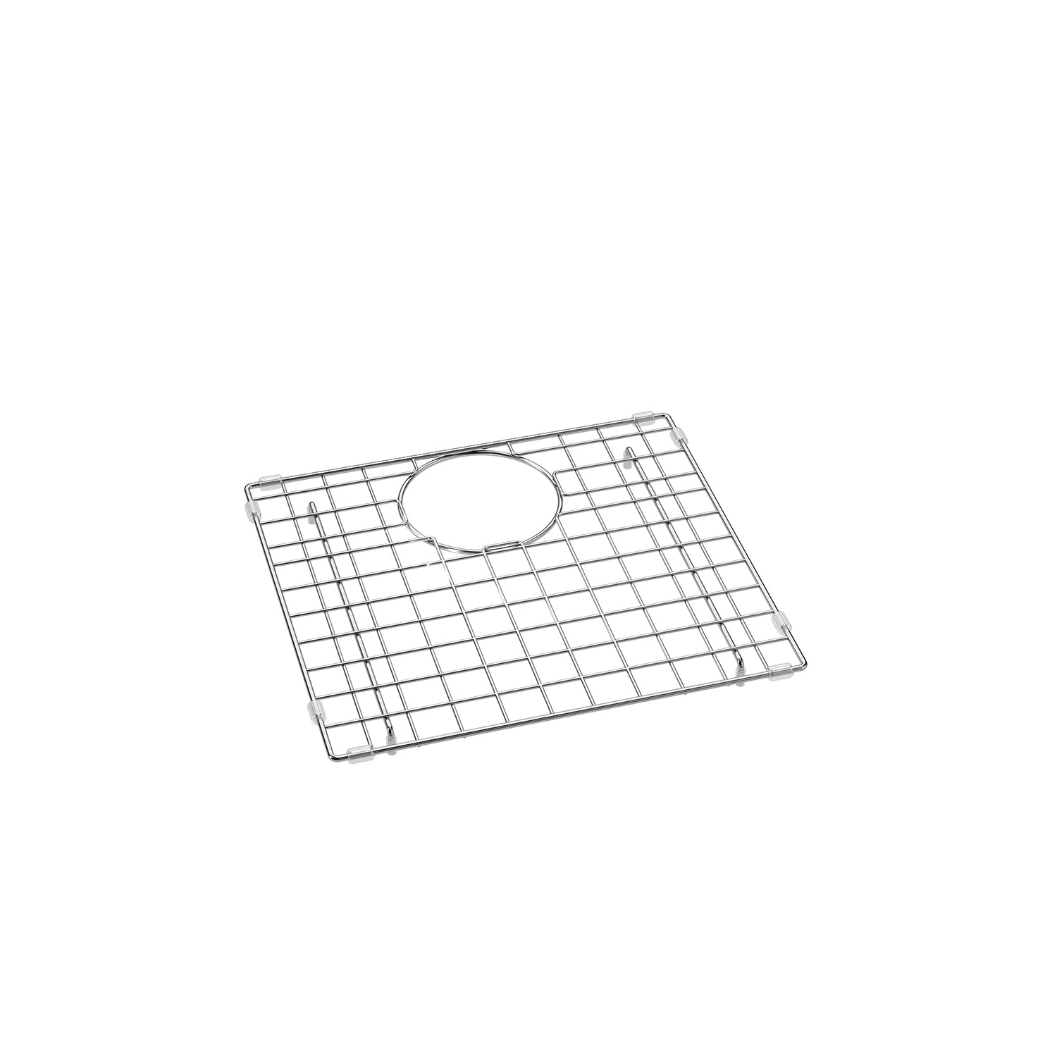 Grille de Fond en Acier Inoxydable pour Évier 33'' Double 70/30 - Grande Grille - Chrome