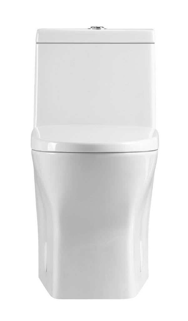 Toilette monopièce compacte double chasse PJL