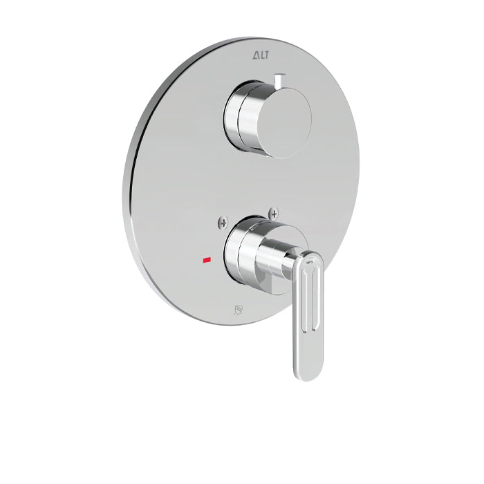 Garniture pour valve à pression équilibrée Uniplex avec déviateur à 3 voies