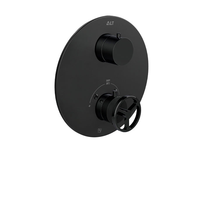 Garniture pour valve thermostatique Uniplex avec déviateur à 3 voies