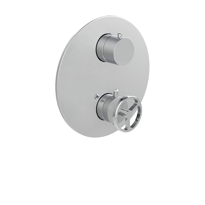 Garniture pour valve thermostatique Uniplex avec déviateur à 3 voies