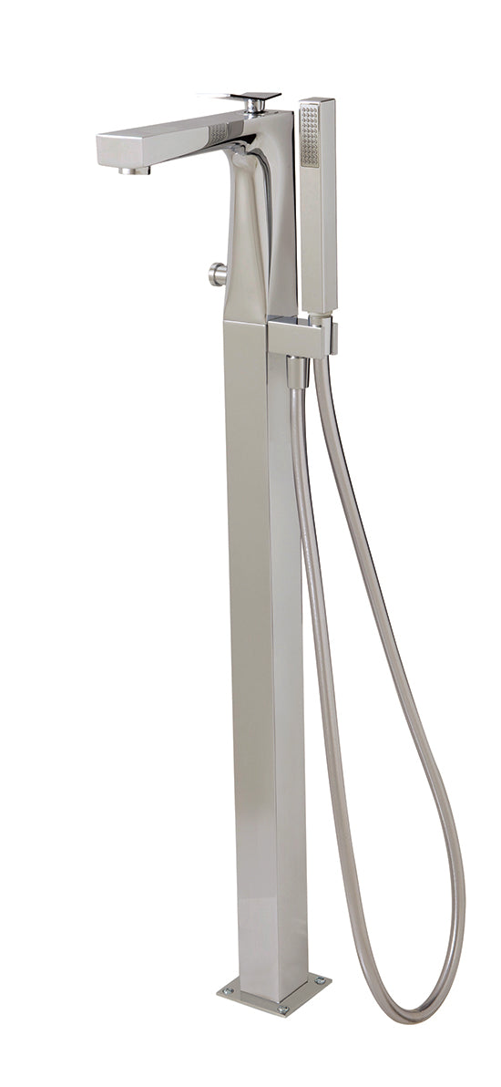 robinet-de-bain-au-sol-avec-douchette