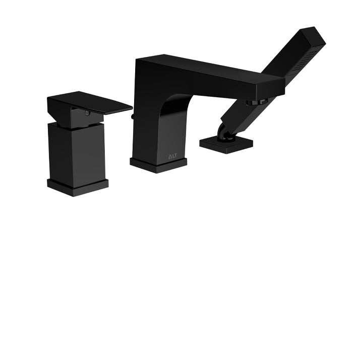 Robinet de bain 3 morceaux avec douchette