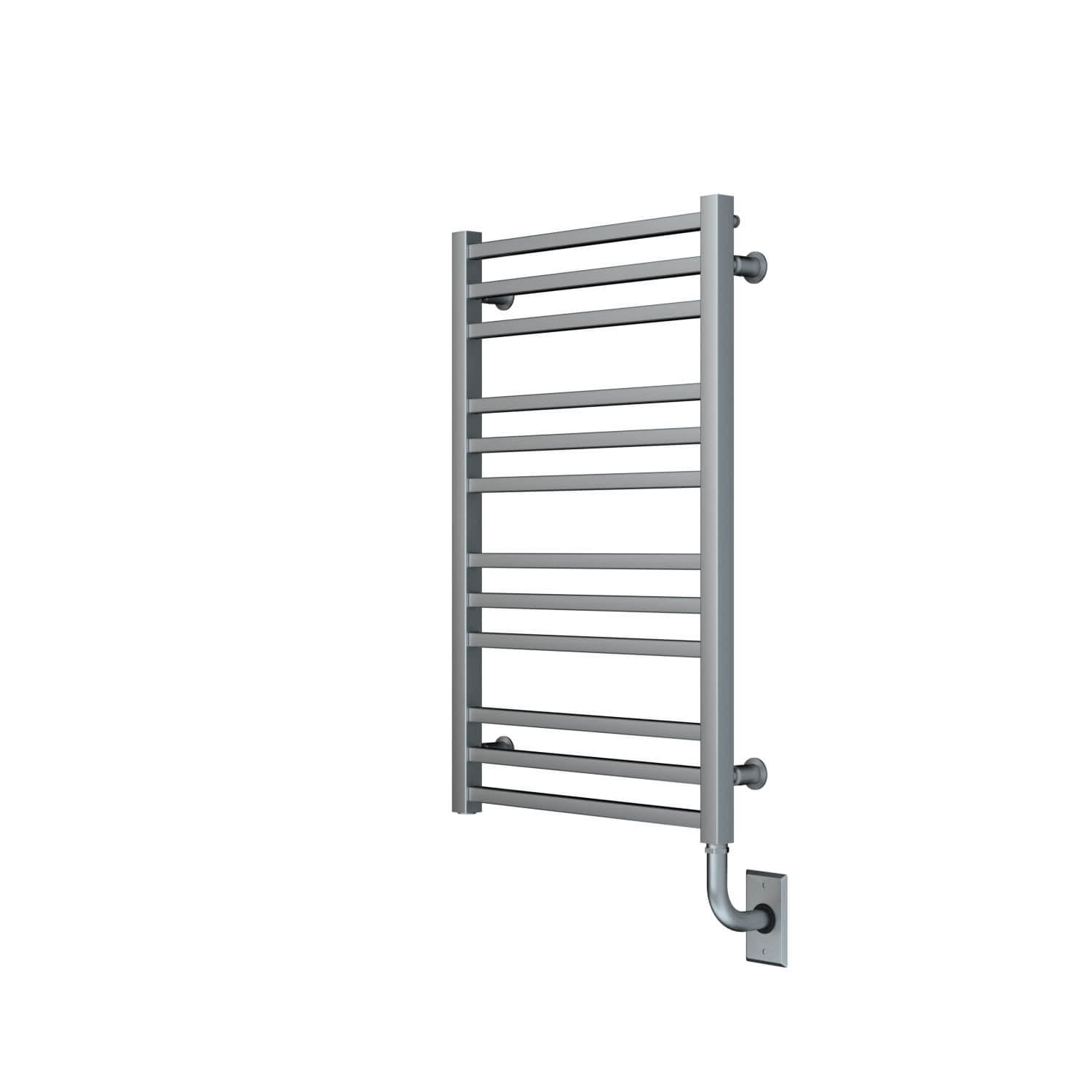 Chauffe-serviettes électrique câblé Avento 19,5" x 31" - Nickel brossé