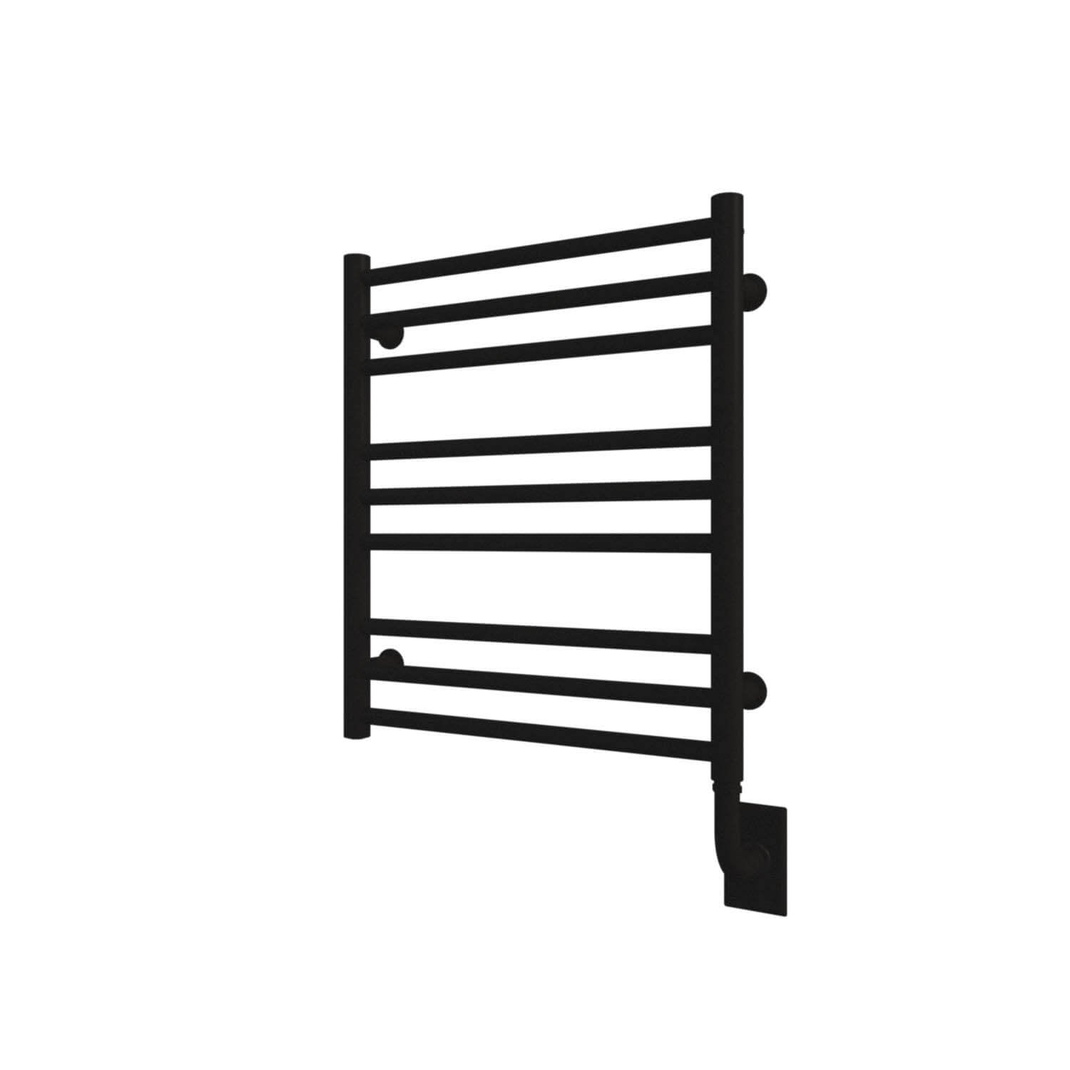 Sorano Hydronic Towel Warmer 19.5" x 23" - Matte Black