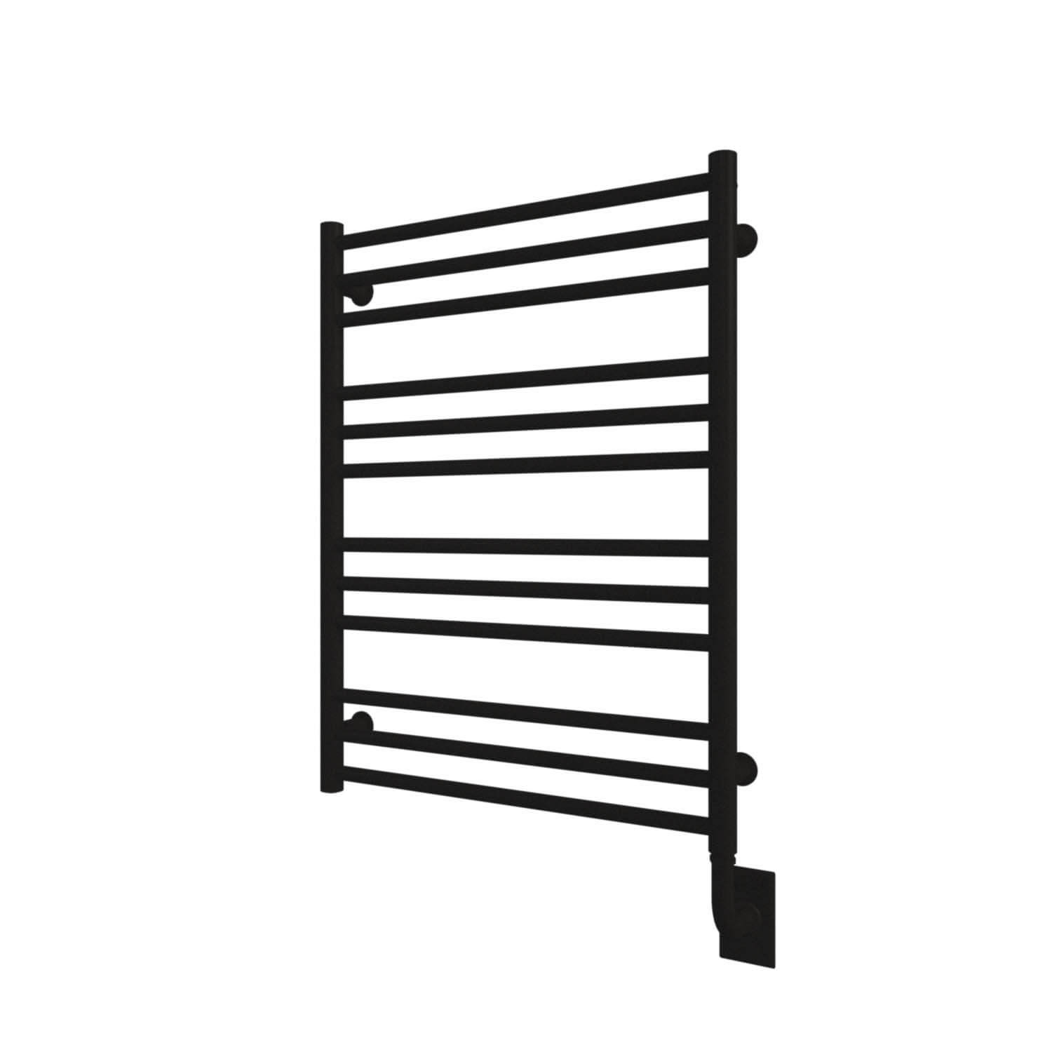 Sorano 23.5" x 31" Wired Electric Towel Warmer - Matte Black