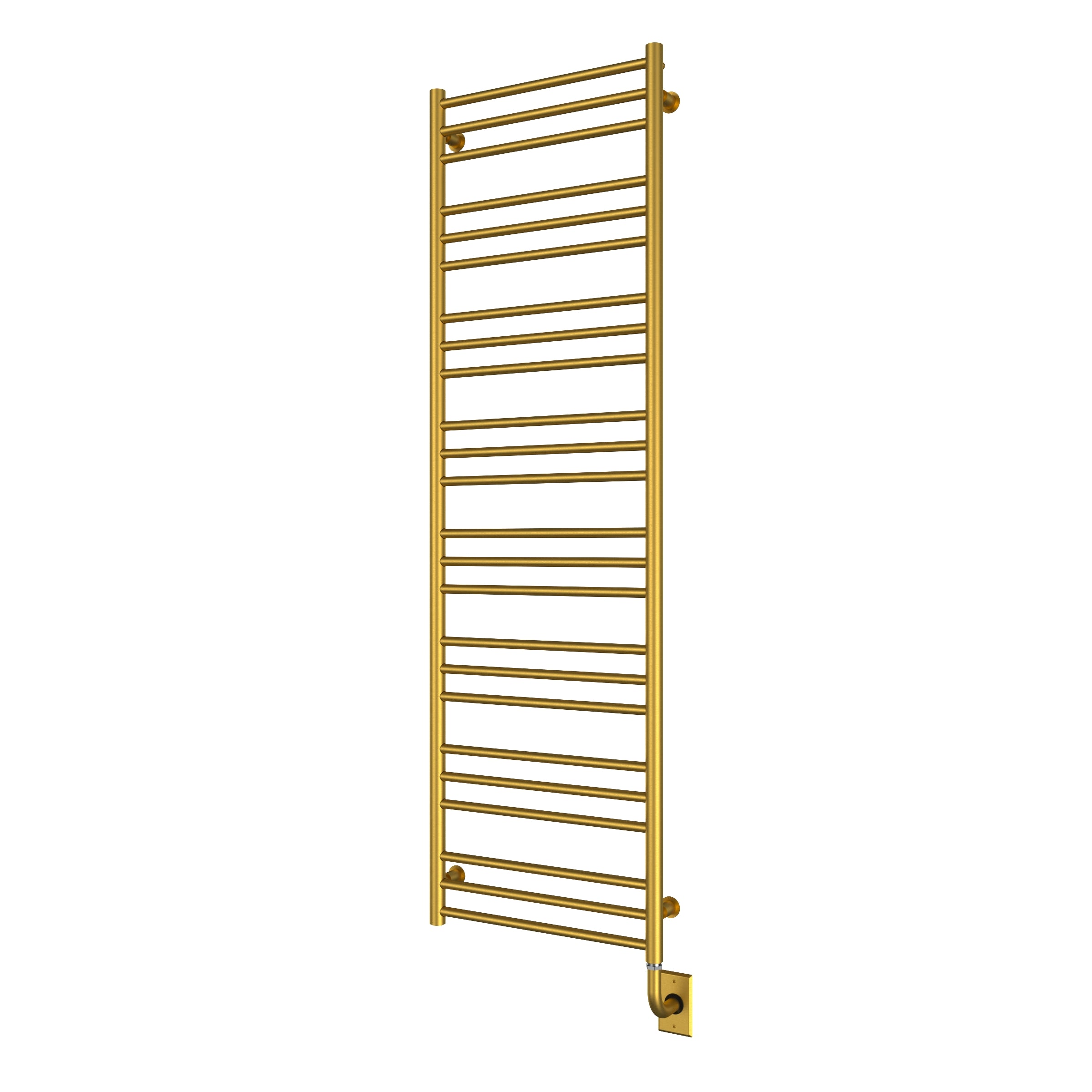 Sorano 19.5" x 64" Electric Towel Warmer - Brushed Gold PVD