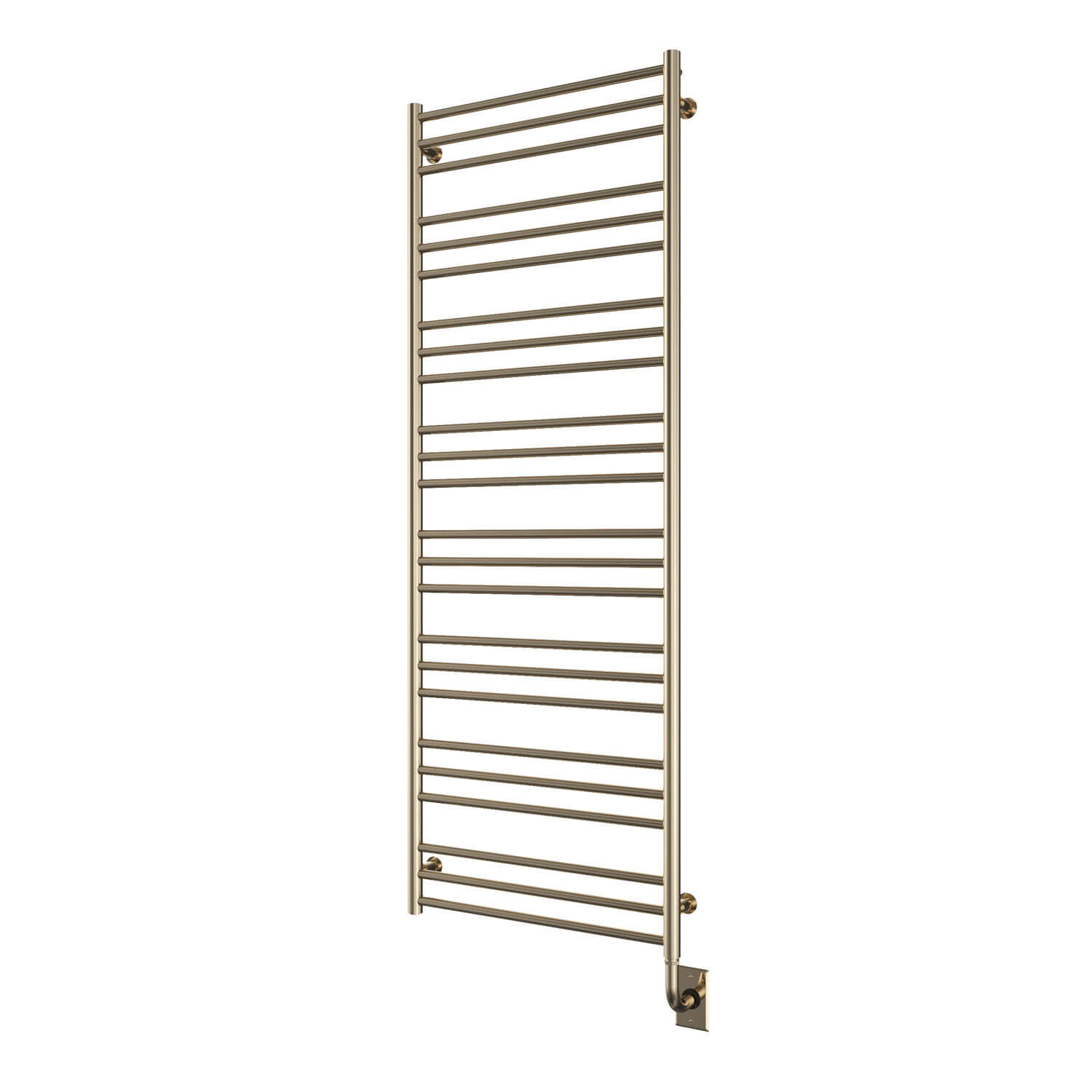 Sorano Hydronic Towel Warmer 23.5" x 64" - Polished Nickel