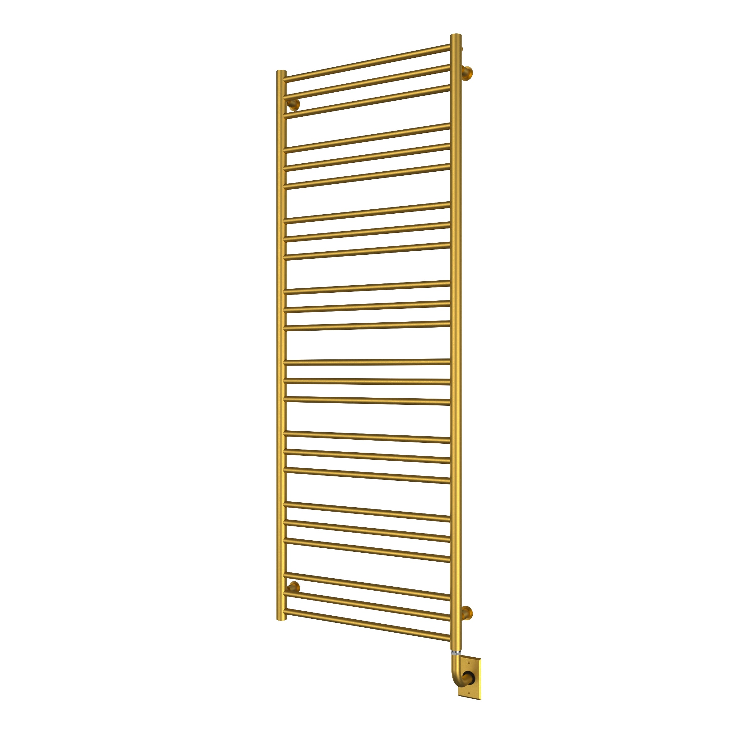 Chauffe-serviettes électrique Sorano 23,5" x 64" (59,7 x 162,9 cm) - PVD or brossé