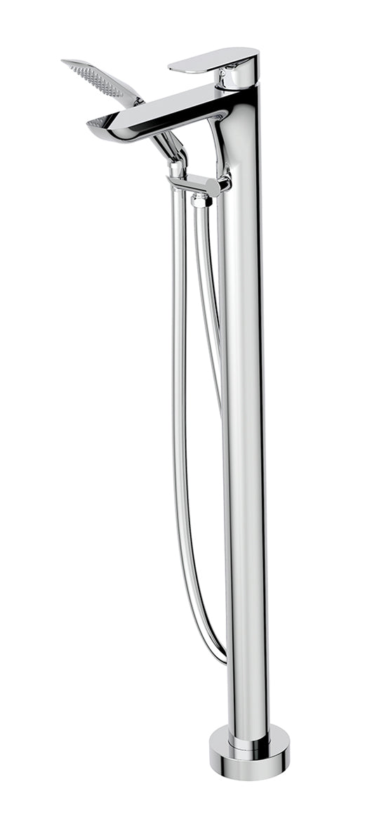 robinet-de-bain-au-sol-avec-douchette