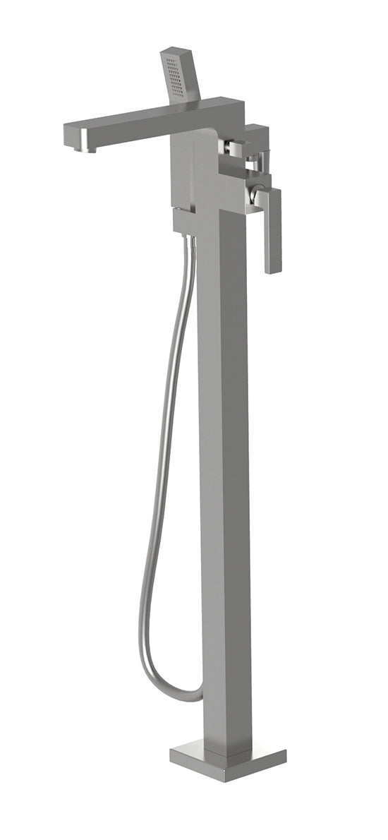 robinet-de-bain-au-sol-avec-douchette