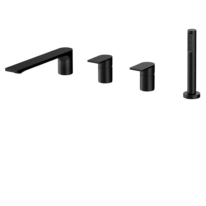 robinet-de-bain-avec-douchette-et-2-mitigeurs