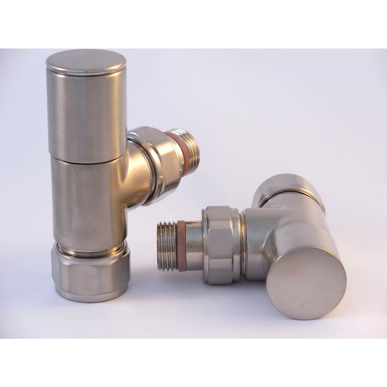 Wall Valve Set - Brushed Nickel