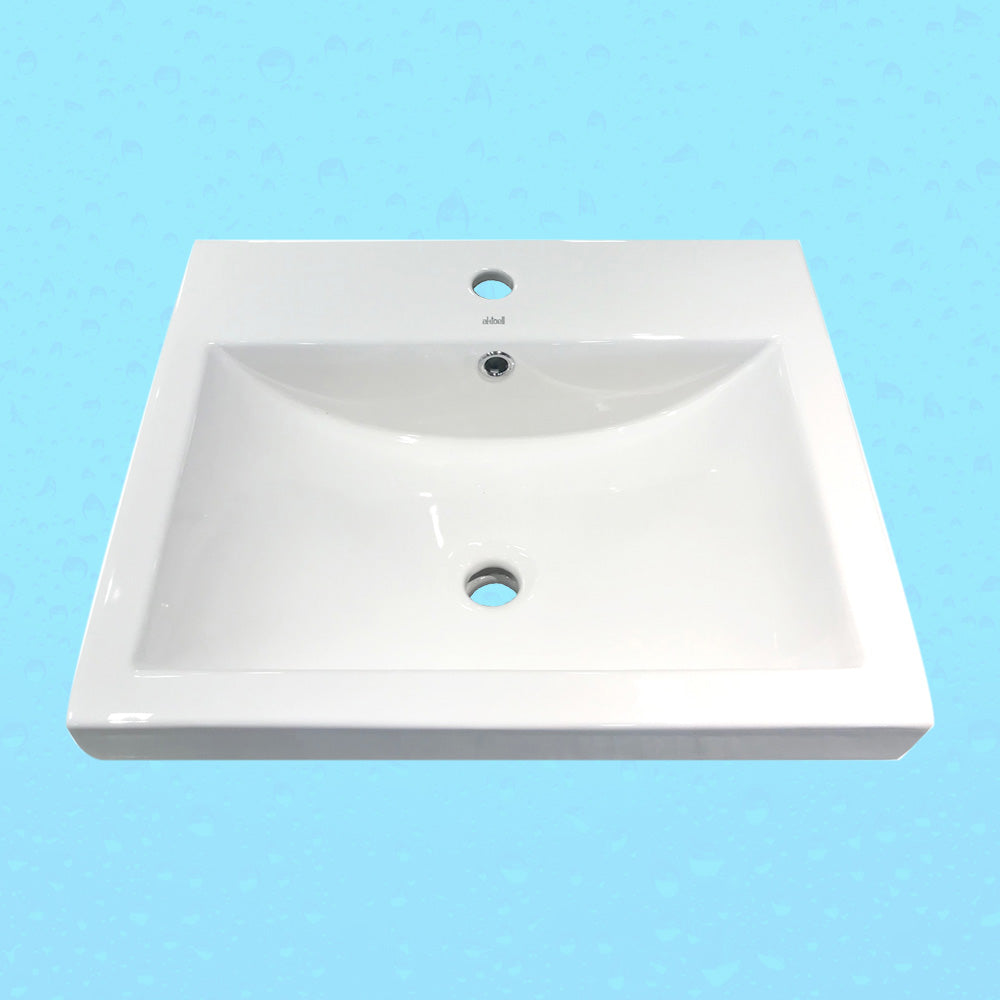 Lavabo semi-encastré