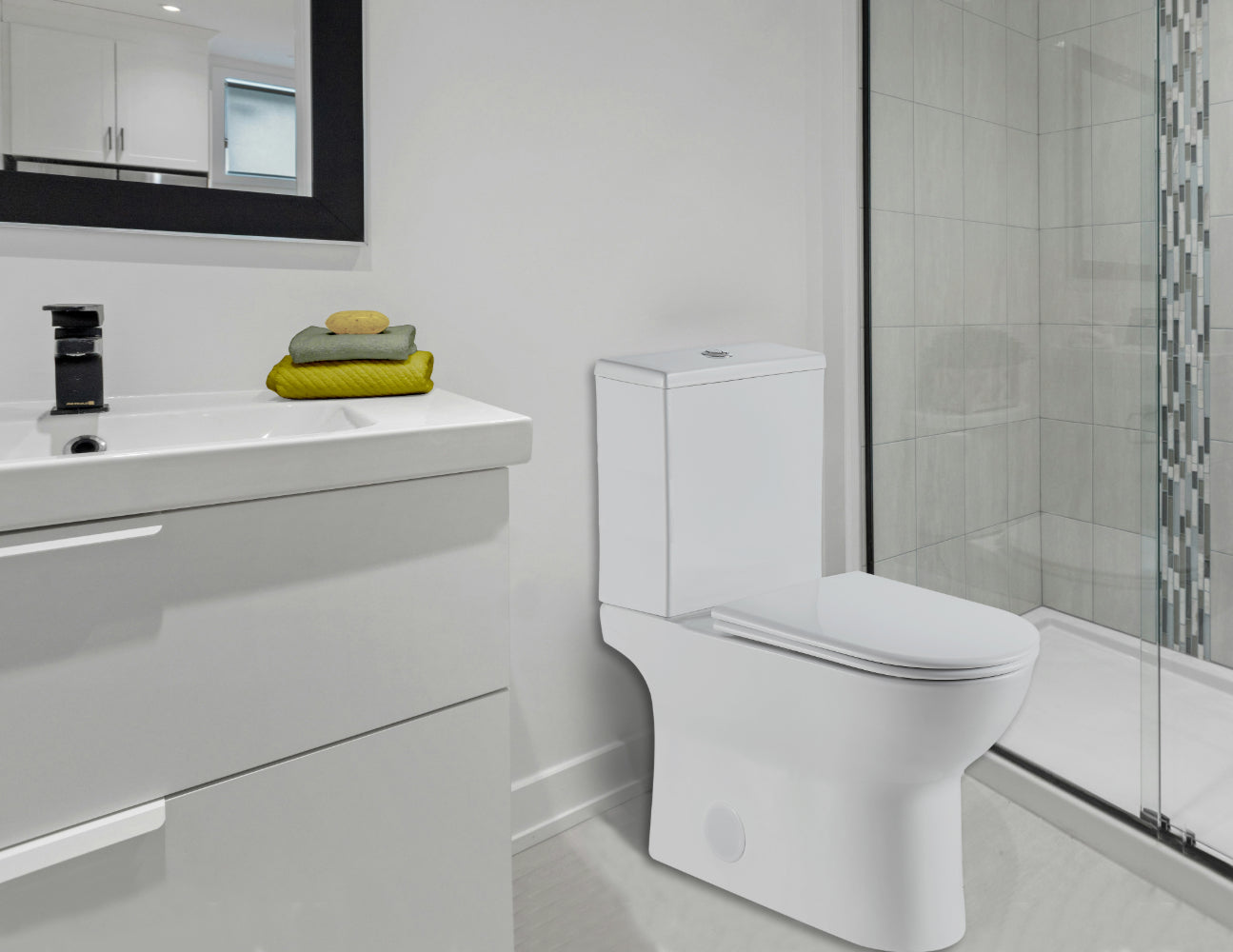 Cyklon 4 two-piece toilet