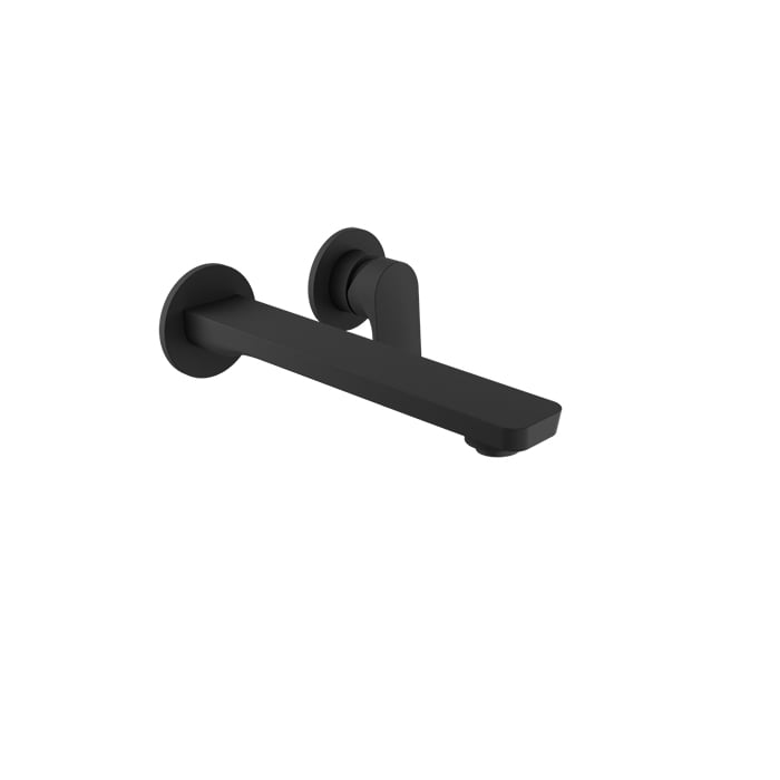 Robinet de lavabo mural monocommande, renvoi non inclus