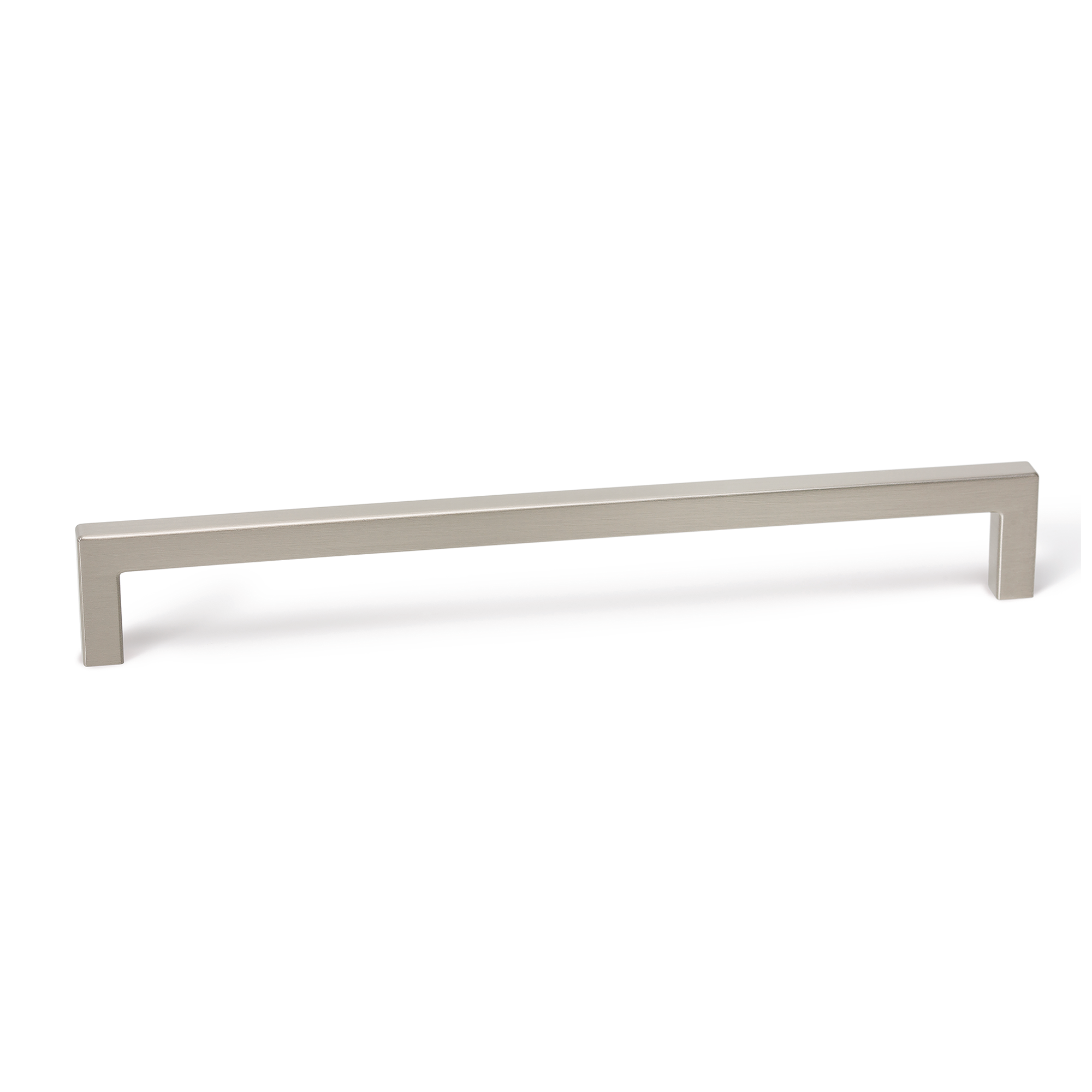 Square vanity handle - Brushed nickel