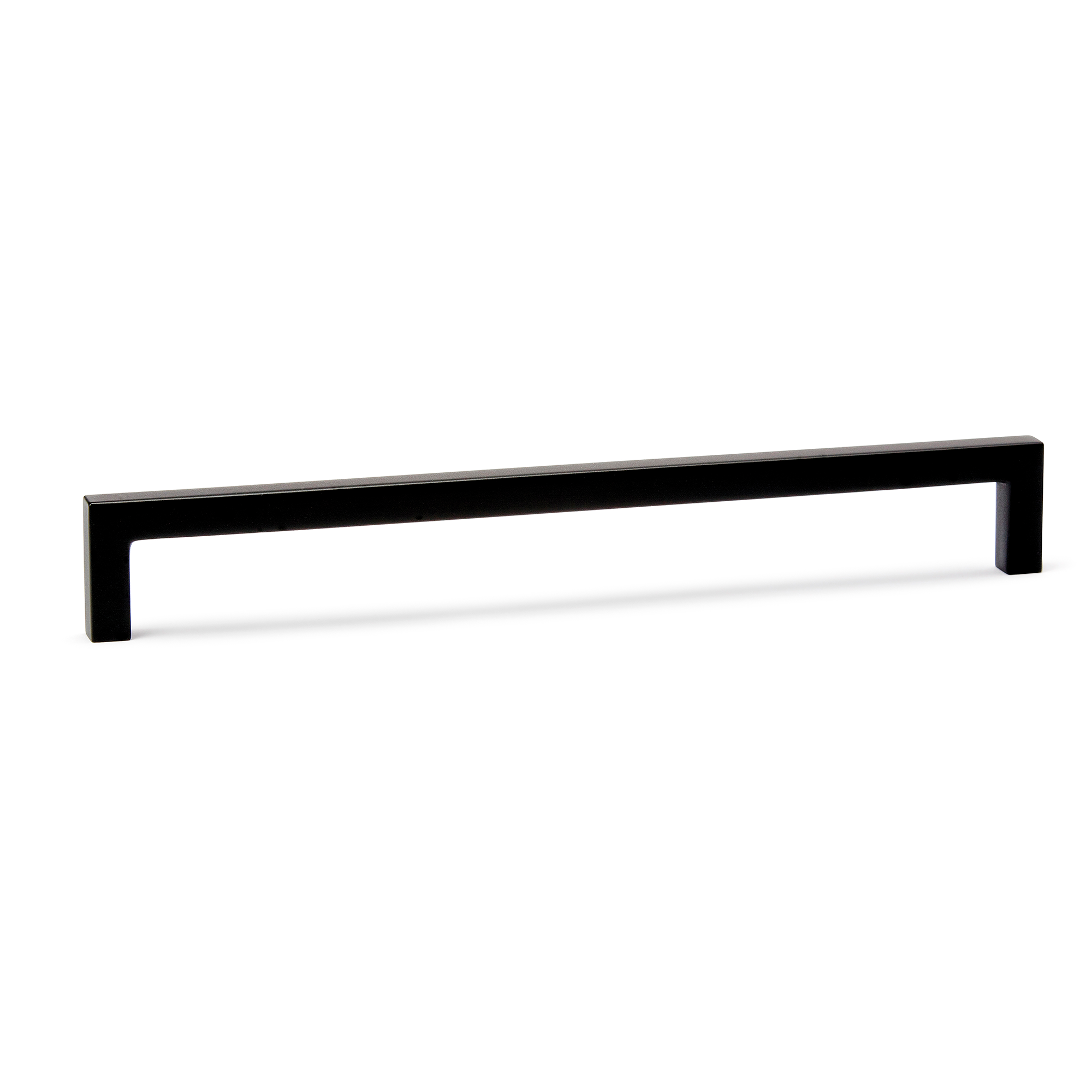 Square vanity handle - Matte black