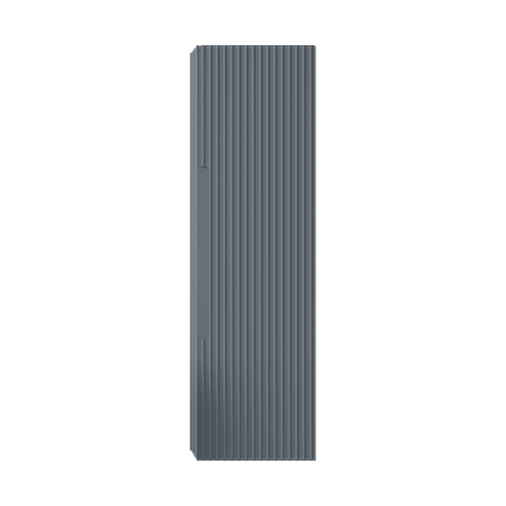 Armoire murale gauche/droite Coda - Bleu acier ondulé