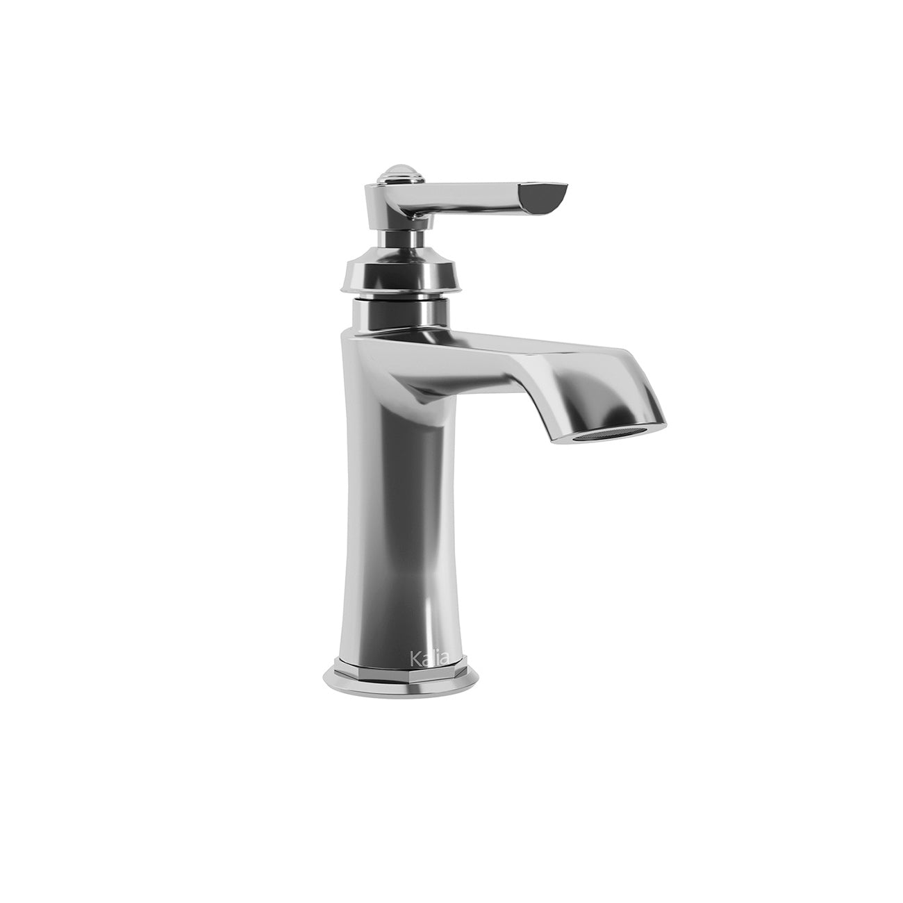 RUSTIK™ Robinet Monotrou de Lavabo Sans Drain Chrome