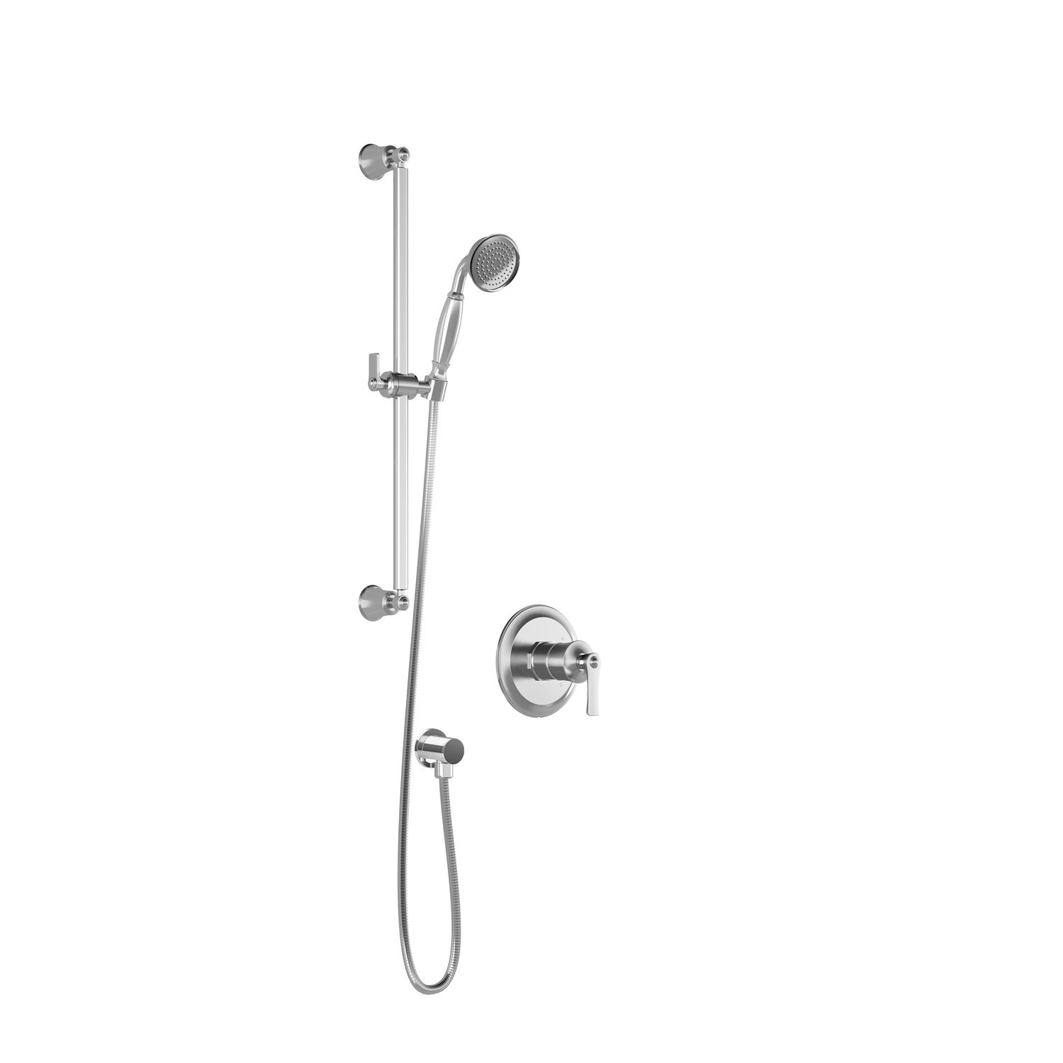 RUSTIK™ PB1 (Valve Non Incluse) : Système de Douche à Pression Équilibrée Chrome