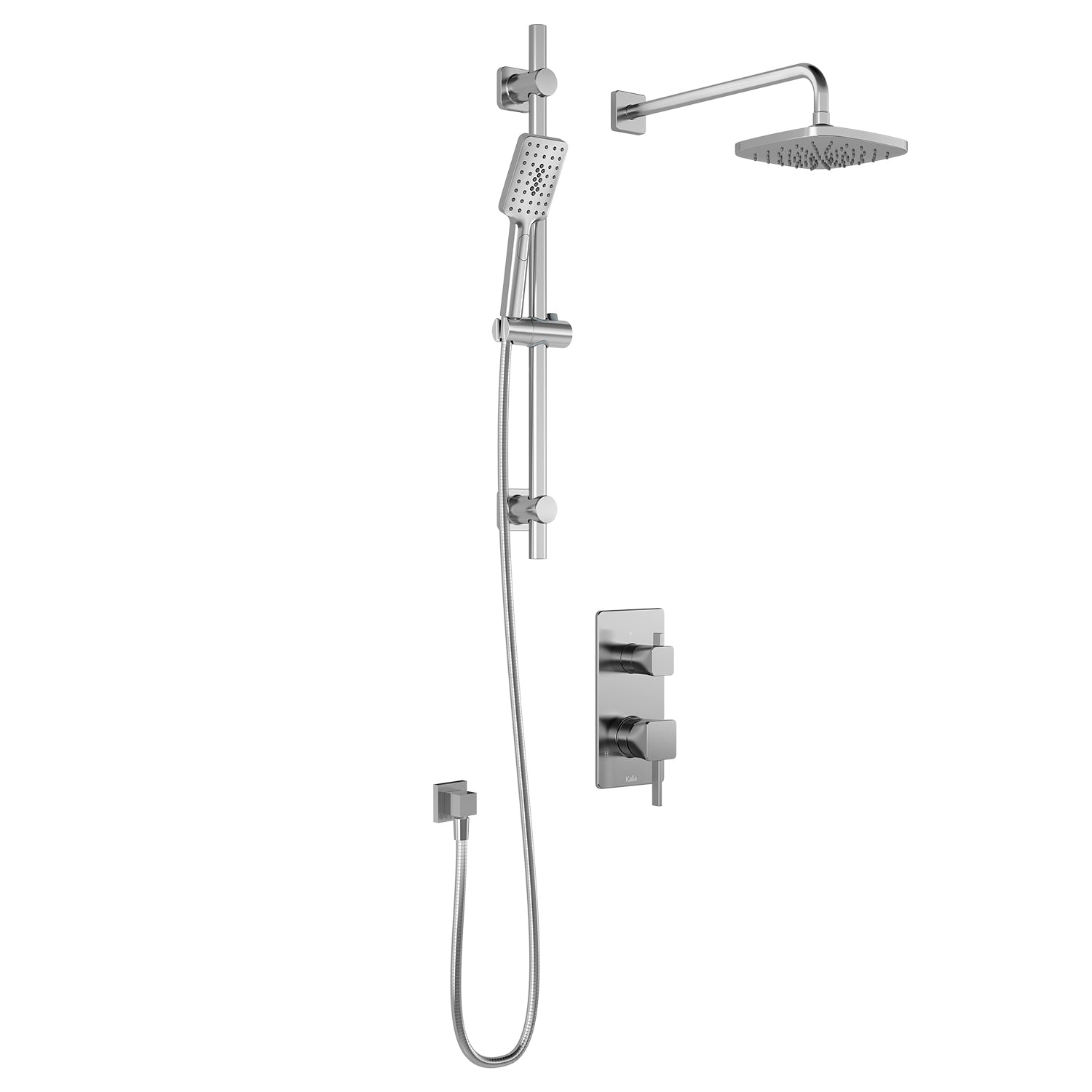 SOBRIO™ PB4 (Valve Non Incluse) : Système de Douche à Pression Équilibrée Chrome