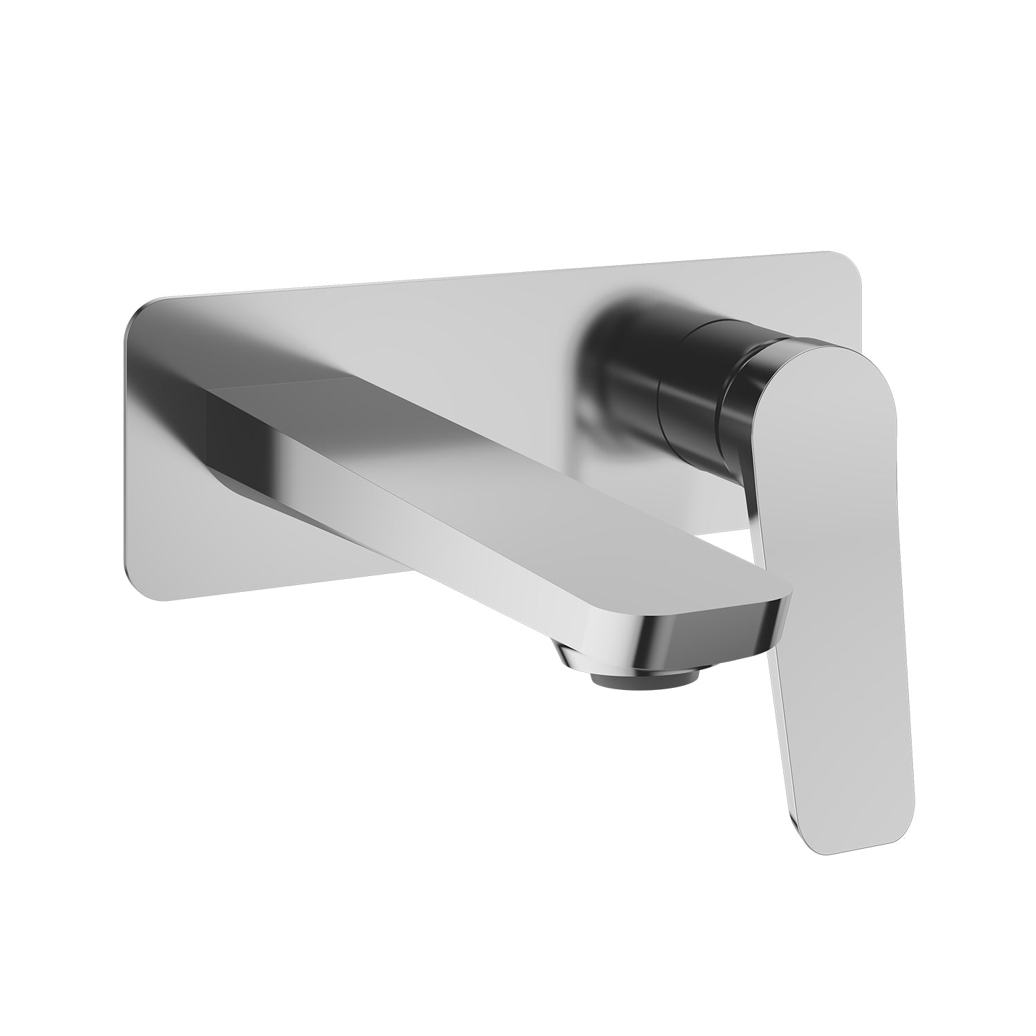 MOROKA™ Robinet Mural de Lavabo Sans Drain Chrome