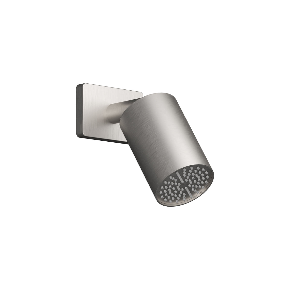 FOLO™ Pommeau de Douche et Bras de Fixation Mural (ø110mm) avec Garniture Carrée Nickel Pur