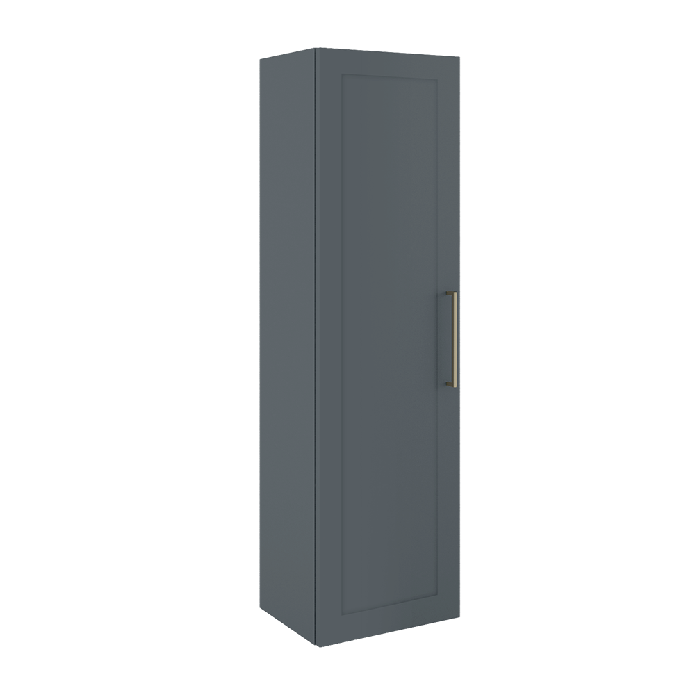 Armoire murale Rhythm gauche/droite - Bleu acier