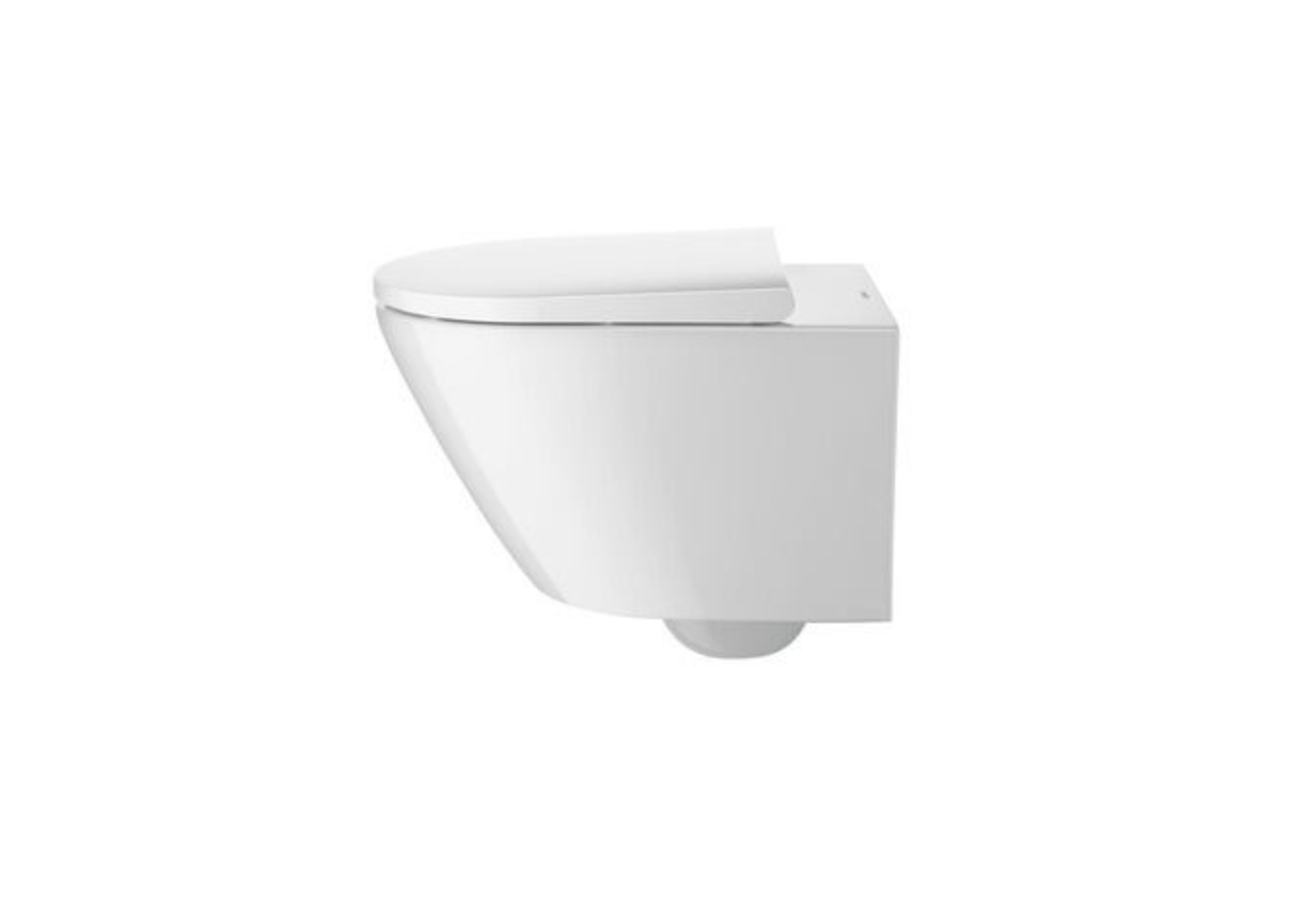 Toilette suspendue Duravit avec système de réservoir encastré Geberit