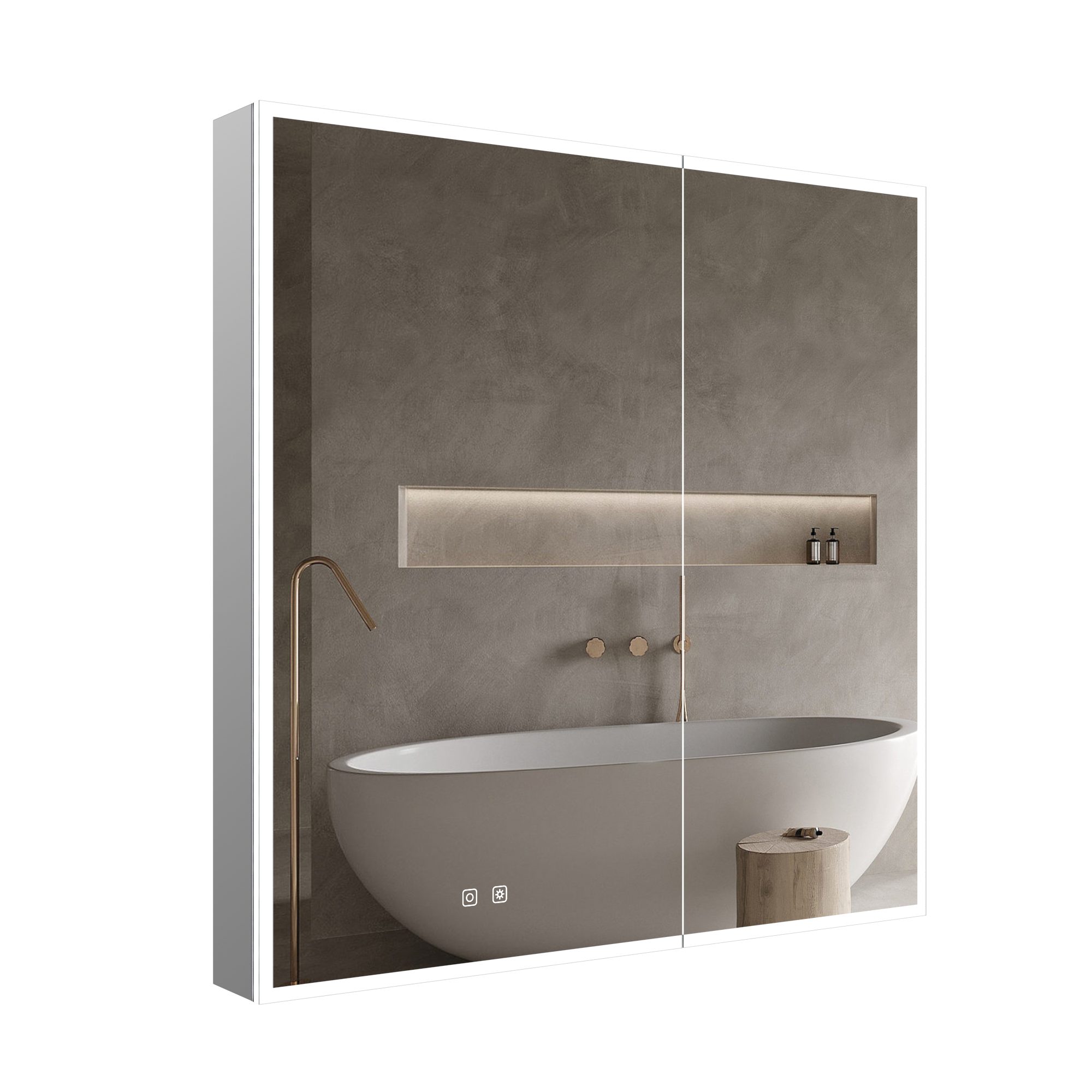 Armoire à pharmacie Jackson 36" x 36" à DEL