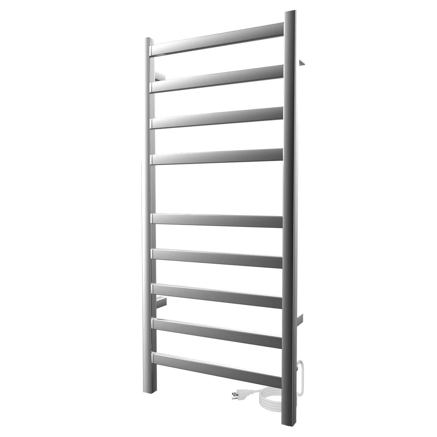 Kontour Square Electric Towel Warmer 18" x 40" - Chrome