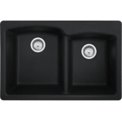 Évier pour encastrer 2 cuves en granite Collection Ellipse 33" x 22" de Franke