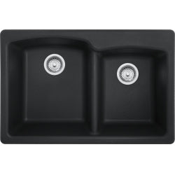 Évier pour encastrer 2 cuves en granite Collection Ellipse 33" x 22" de Franke