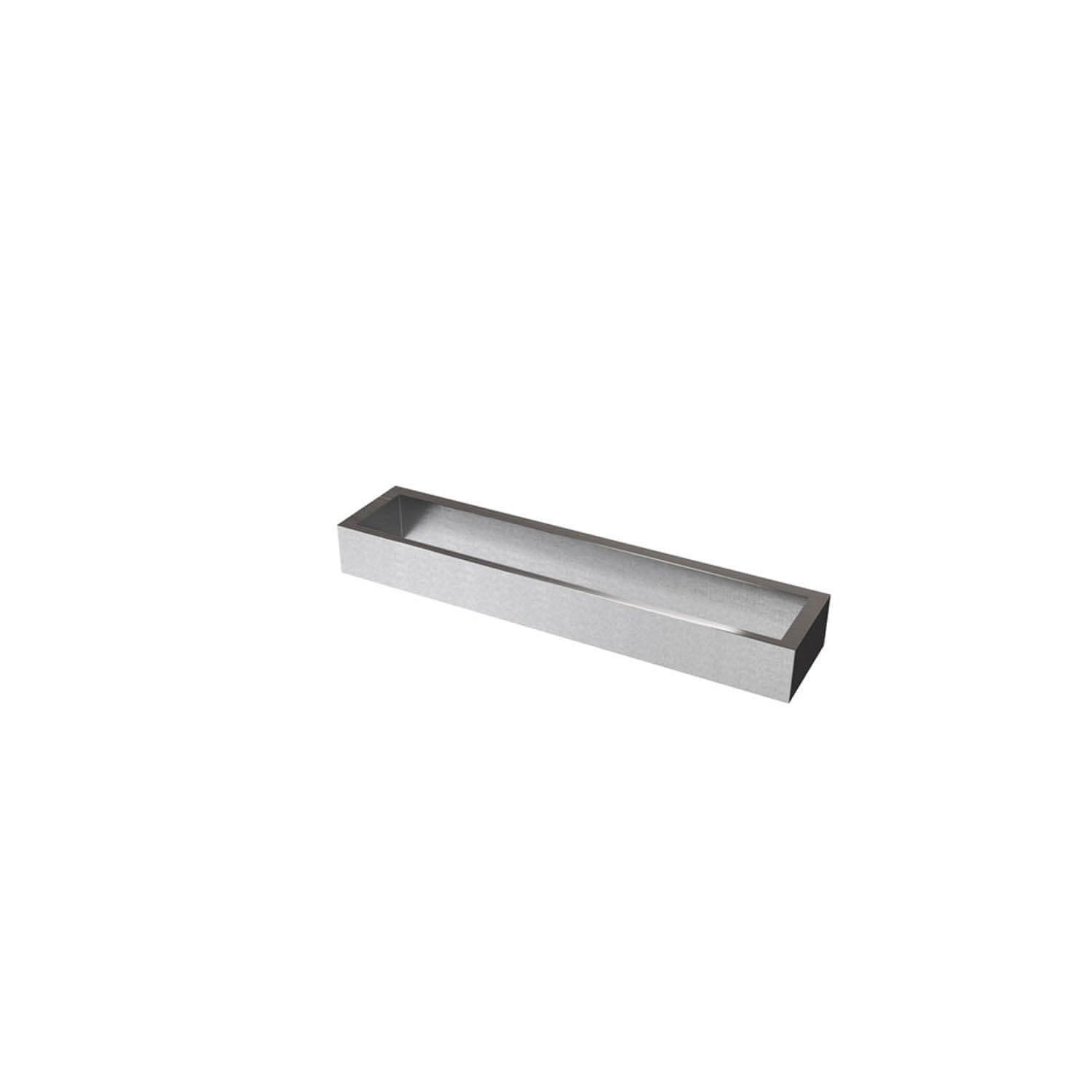 Erupt 12-inch Towel Rack - Brushed Nickel