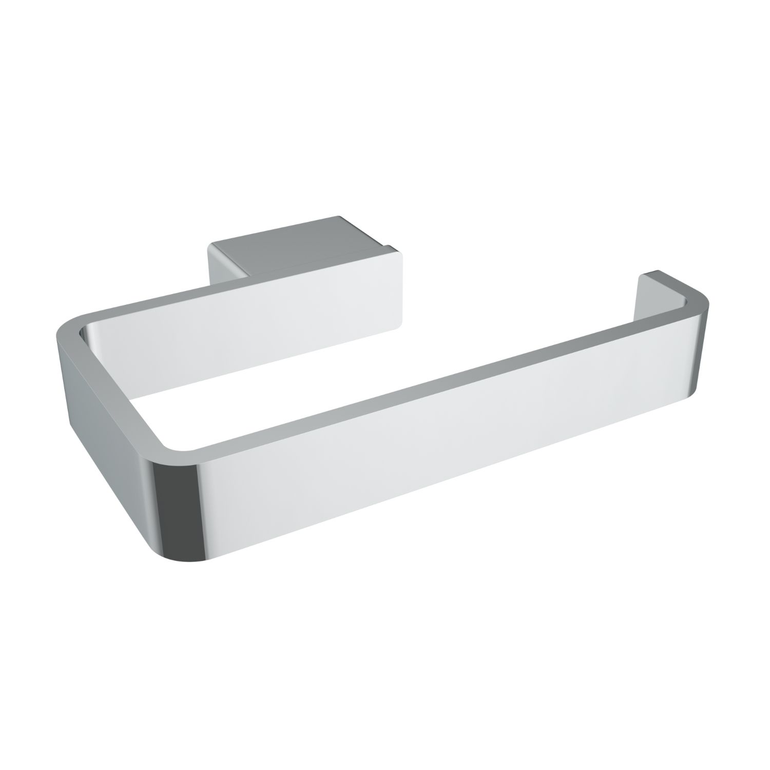 Cinder toilet paper holder - Chrome (left post)