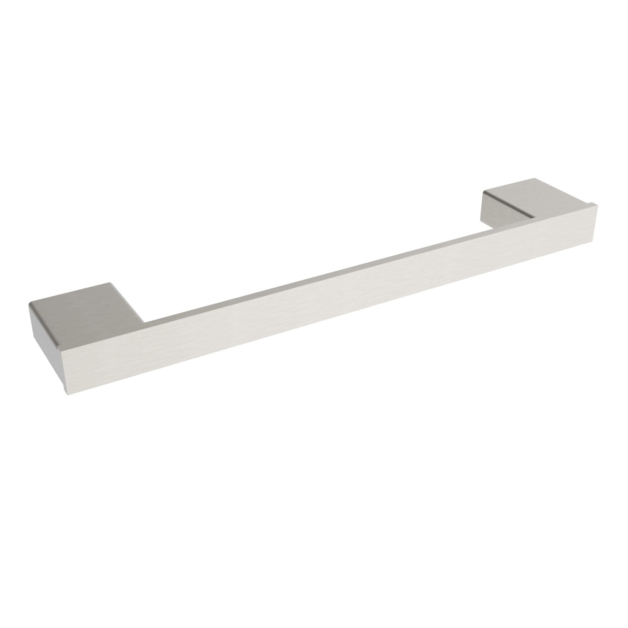 Cinder 12-inch Towel Rack - Brushed Nickel