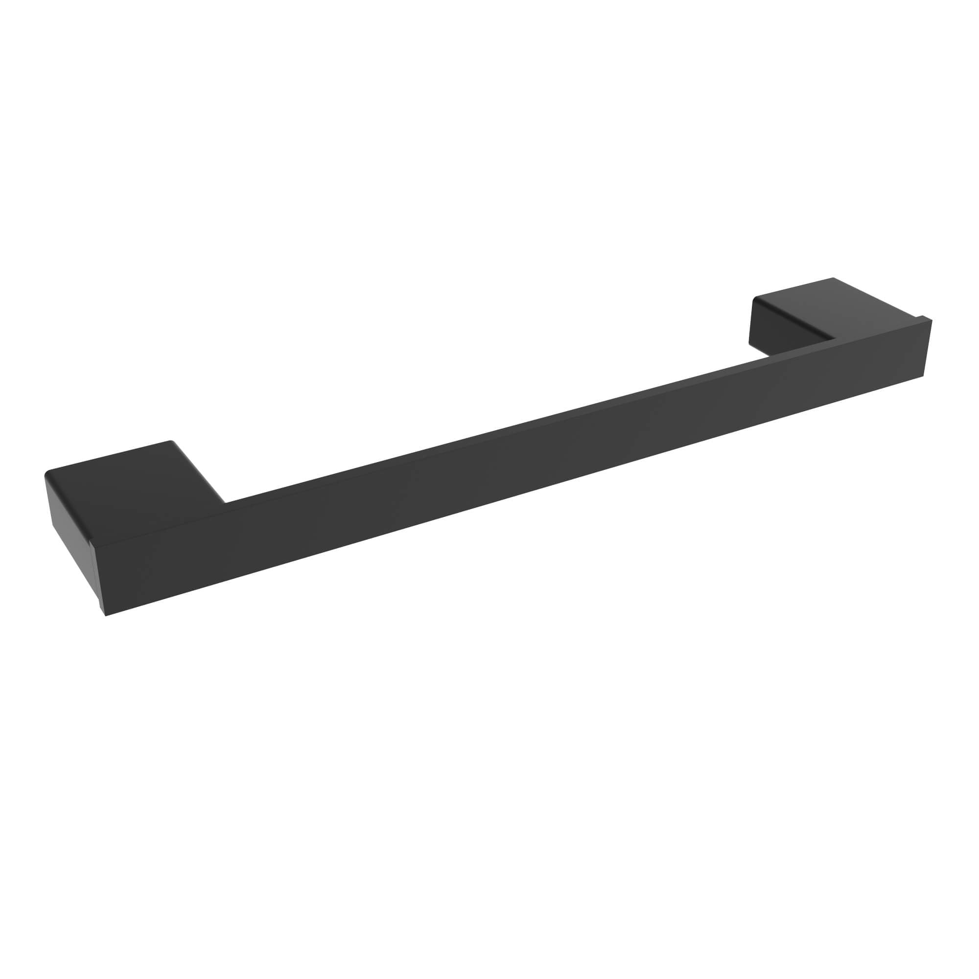 Cinder 12" Towel Rack - Matte Black