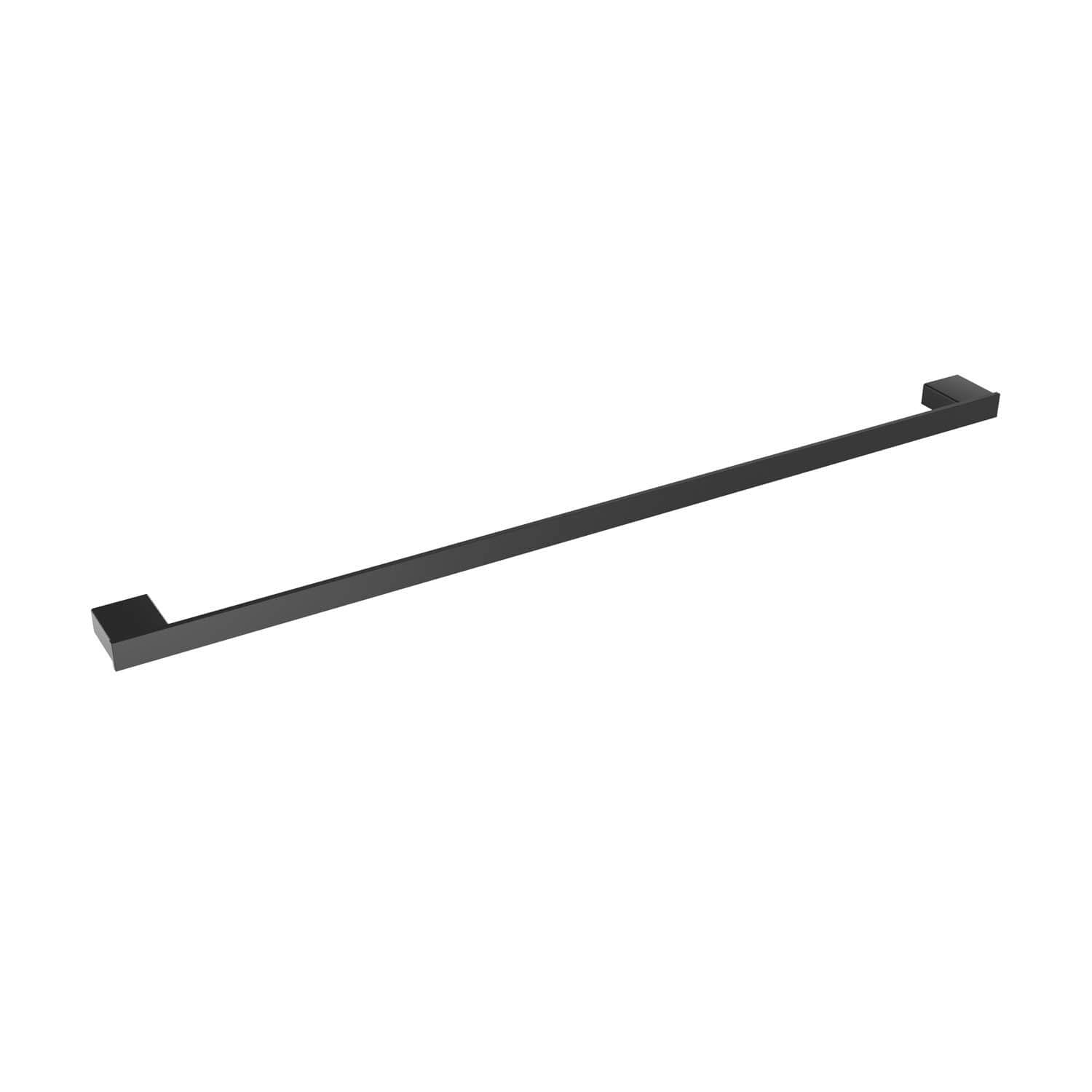 Cinder 30-inch Towel Rack - Matte Black