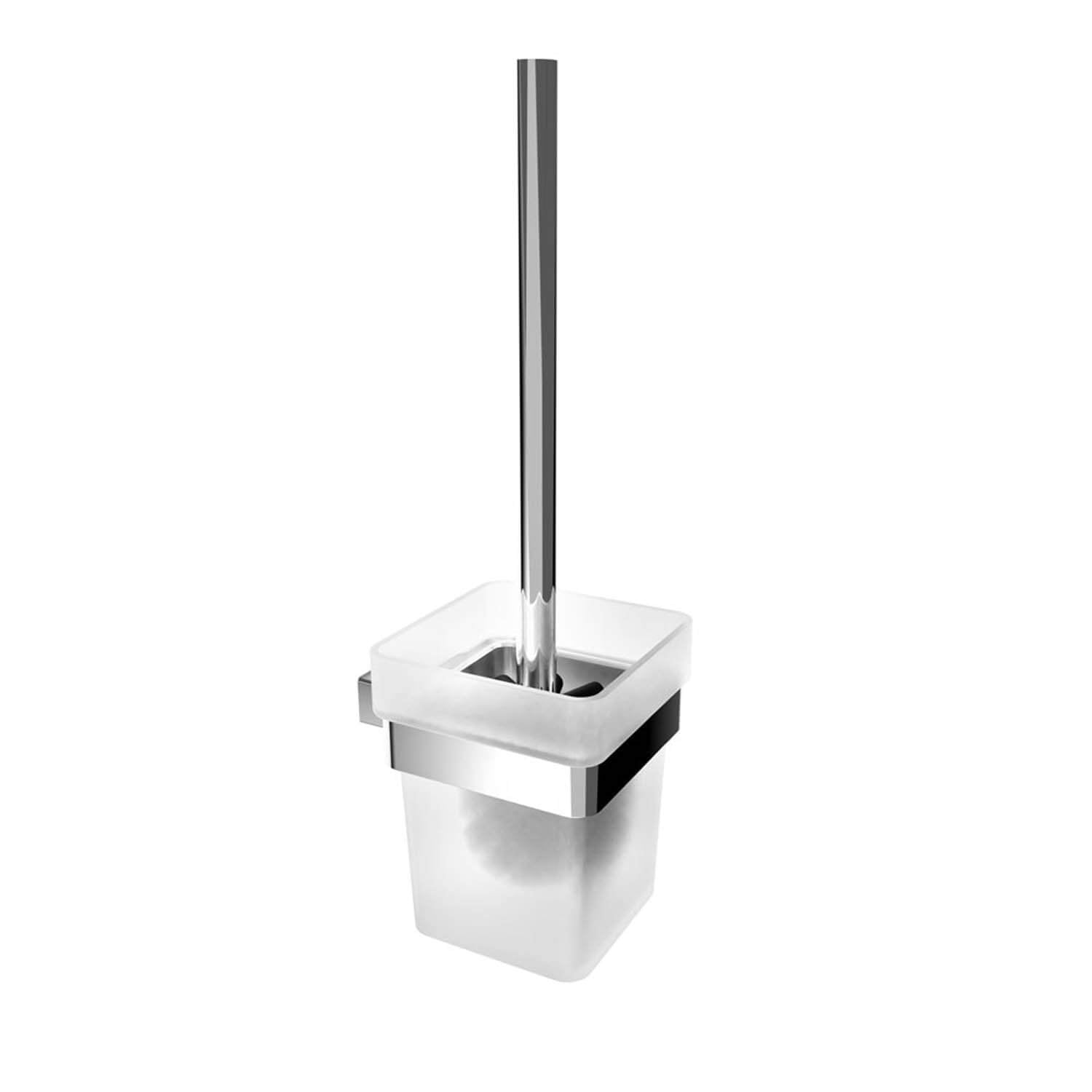 Brosse WC murale Cinder - Chrome
