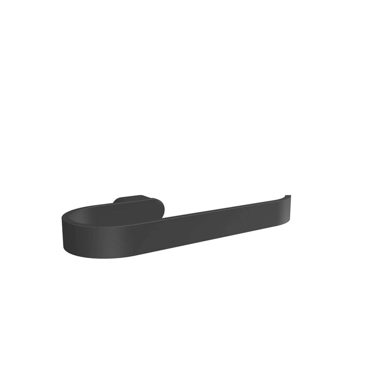 Porte-serviettes Flow 8" - Noir mat